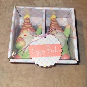 Easter Knome salt and pepper shakers